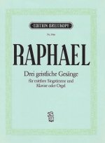 3 SACRED SONGS MITTLERE STIMME KLAVIER O
