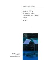 PIANO QUARTET NO 3 IN C MINOR OP60 OP60