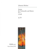 SONATA NO 1 IN E MINOR OP38 OP38 CELLO &