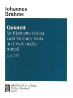 CLARINET QUINTET IN B MINOR OP115 OP115