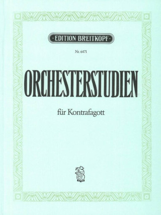 ORCHESTRAL STUDIES FROM OPERA & CONCERTO