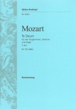 TE DEUM IN C MAJOR K 141 66B MIXED CHOIR
