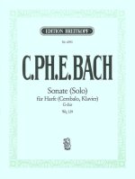 SONATE SOLO WQ 139 HARP PIANOHARPSICHORD