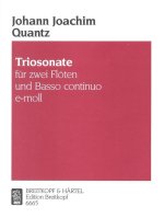 TRIO SONATA IN E MINOR 2 FLTEN BASSO CON