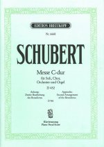 MASS IN C MAJOR D 452 OP48 WITH A 2ND BE