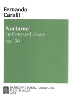 NOCTURNE OP190 OP190 FLTE GITARRE
