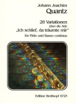 28 VARIATIONS ON THE ARIA ICH SCHLIEF DA