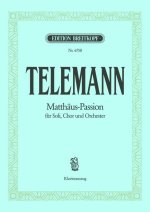 ST MATTHEW PASSION 1730 SOLOISTS MIXED C