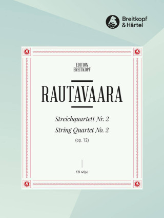 STRING QUARTET NO 2 OP12 OP12 2 VIOLINEN