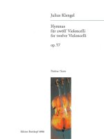 HYMNUS OP57 OP57 12 VIOLONCELLI SCORE