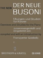 NEW BUSONI EXERCISES & STUDIES FOR THE P