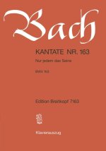 CANTATA BWV 163 NUR JEDEM DAS SEINE BWV