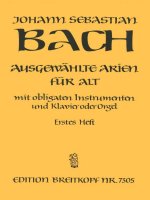 SELECTED ARIAS FOR ALTO VOL 1 ALT INSTRU