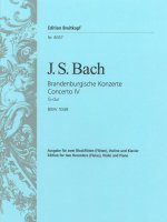BRANDENBURG CONCERTO NO 4 IN G MAJOR BWV
