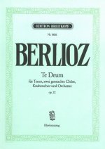 TE DEUM OP22 OP22 TENOR BIG MIXED CHOIR