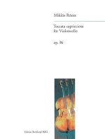 TOCCATA CAPRICCIOSA OP36 OP36 VIOLONCELL