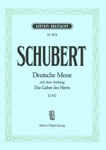 DEUTSCHE MESSE IN F MAJOR D 872 D 872 SO