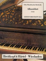 ALBUMLEAF IN A MAJOR MWV U 75 MWV U 75 K