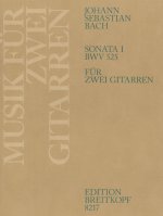 SONATA I BWV 525 BWV 525 2 GITARREN