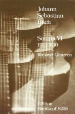 SONATA VI BWV 530 BWV 530 2 GITARREN