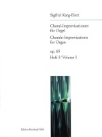 66 CHORALE IMPROVISATIONS OP65 VOL1 ORGA
