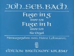 2 FUGUES IN G MAJOR BWV 578 UND B MINOR
