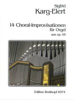 14 CHORALE IMPROVISATIONS FROM OP65 ORGA