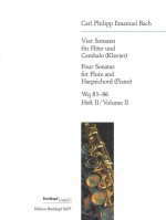 4 SONATAS VOL2 FLUTE & HARPSICHORD PIANO