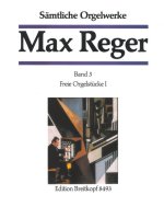 COMPLETE ORGAN WORKS IN 7 VOLUMES VOL3 F