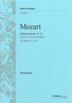 MISSA BREVIS IN G MAJOR K 140 APP C 112