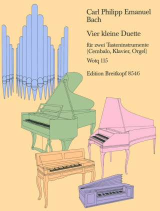 4 SMALL DUETS FOR 2 KEYBOARD INSTRUMENTS