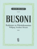 CADENZAS FOR W A MOZARTS PIANO CONCERTOS