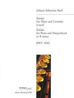 SONATA IN B MINOR BWV 1030 BWV 1030 FLTE