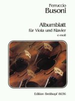 ALBUM LEAF IN E MINOR BUSONIVERZ 272 BUS