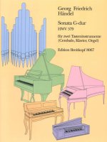 SONATA IN G MAJOR HWV 579 HWV 579 2 KLAV