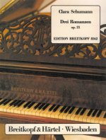 3 ROMANCES OP21 OP21 KLAVIER