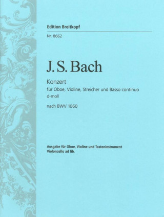 DOUBLE CONCERTO IN D MINOR RECONSTRUCTIO