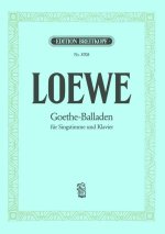 GOETHEBALLADEN SINGSTIMME KLAVIER