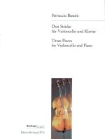 3 PIECES VIOLONCELLO UND KLAVIER