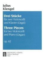 3 PIECES OP62 OP62 2 VIOLONCELLI KLAVIER