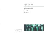 SEMPRE SEMPLICE OP142 I OP142 I ORGEL