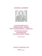 KEYBOARD MUSIC TRANSMITTED IN MANUSCRIPT