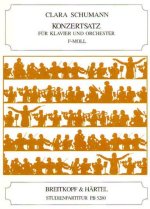 CONCERT MOVEMENT IN F MINOR KLAVIER ORCH