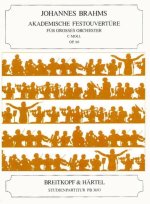 ACADEMIC FESTIVAL OVERTURE IN C MINOR OP