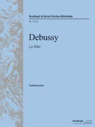 LA MER ORCHESTRA STUDY SCORE