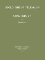 CONCERTO A 4 4 POSAUNEN SCORE & PARTS