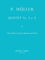 QUINTET NO 3 IN A MAJOR FLTE OBOE KLARIN