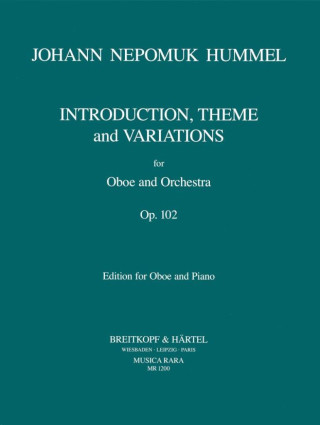 INTRODUCTION THEME & VARIATIONS OP102 OB