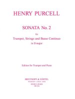 SONATA NO 2 IN D MAJOR TROMPETE UND KLAV