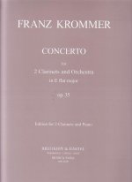 CONCERTO OP35 2 CLARINETS WITH PIANO RED